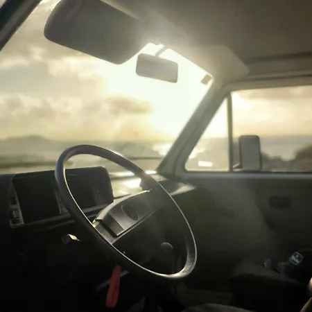 キャンプ場 Camelvans Lanzarote California Volkswagen T3 *